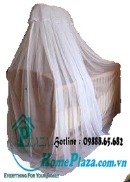 Màn cũi inox cho giường cũi trẻ em 1m3 1m4